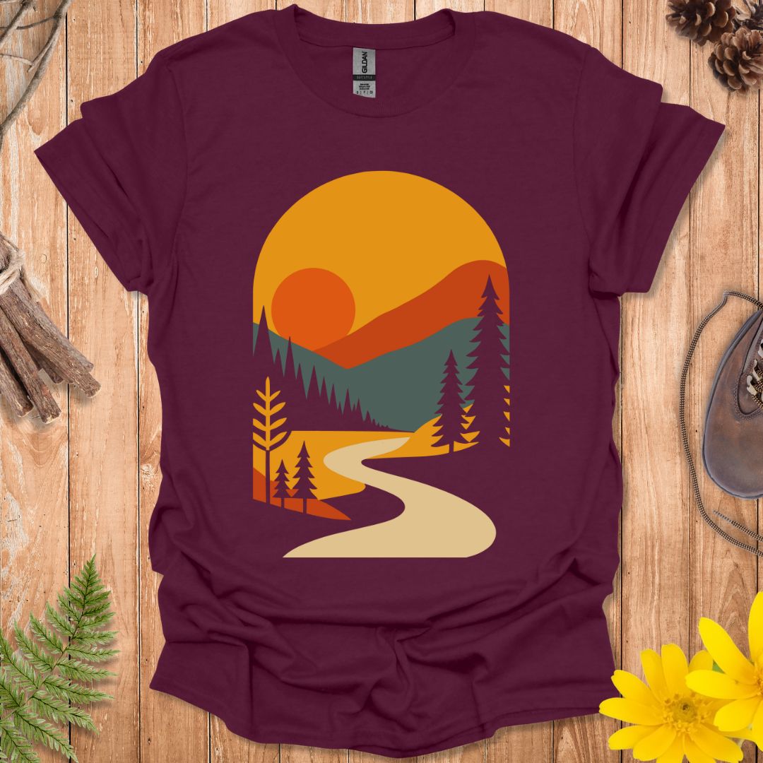 Geometric Nature T-Shirt