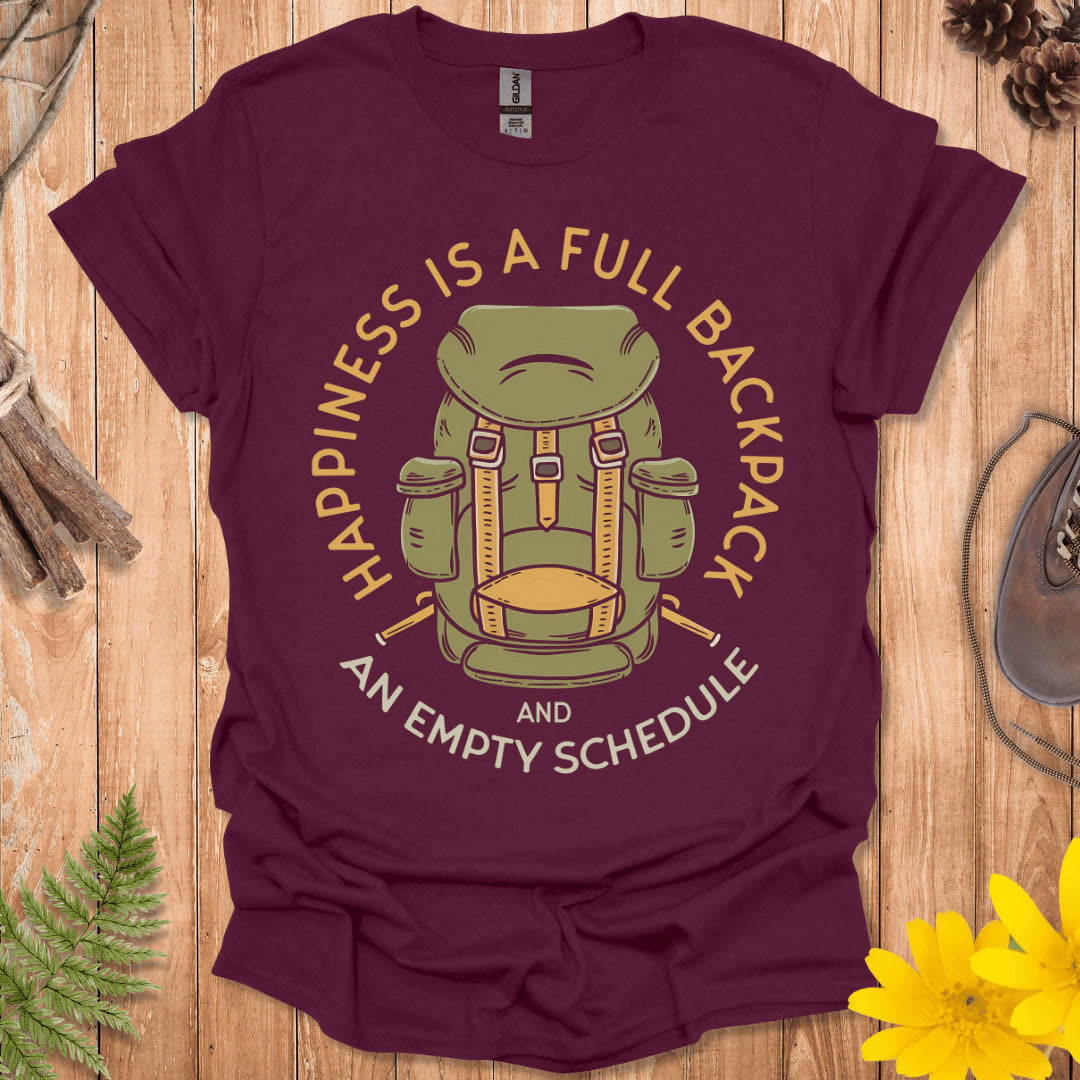 Happiness Is A Full Backpack T-Shirt
