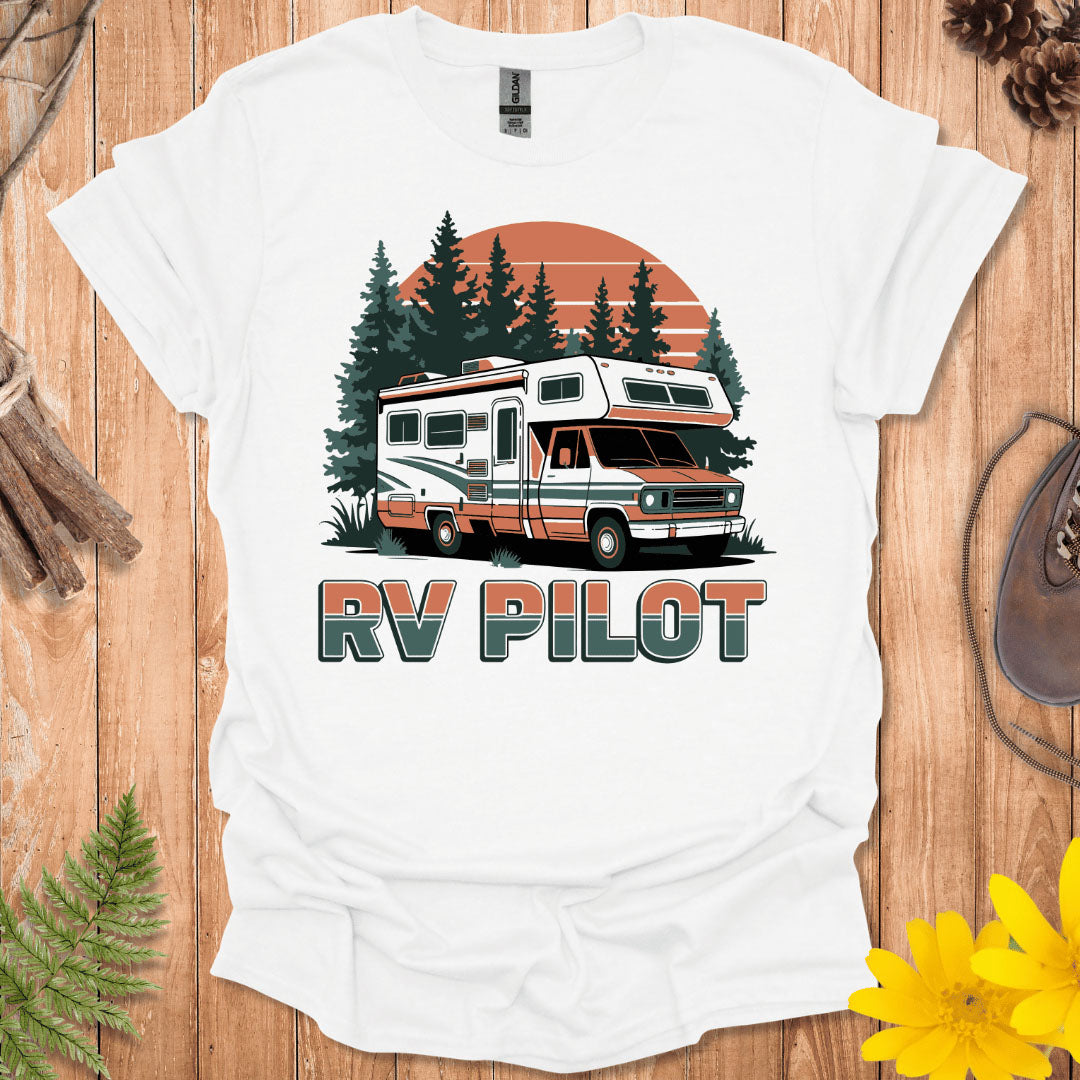 RV Pilot Retro T-Shirt