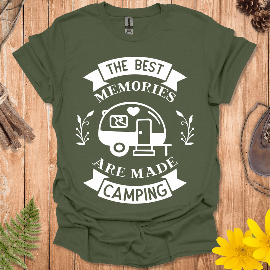 Best Memories Are Made Camping T-Shirt
