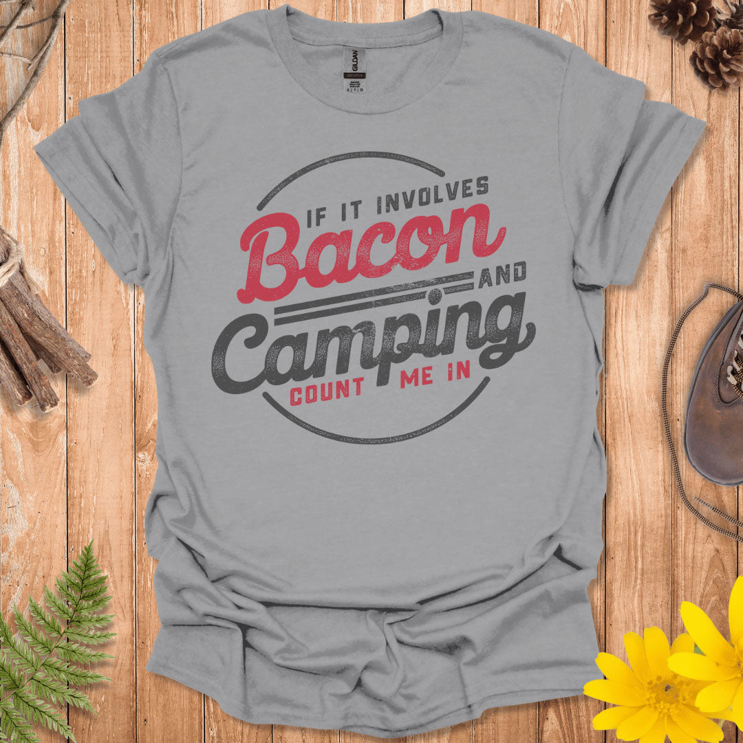 Bacon And Camping T-Shirt