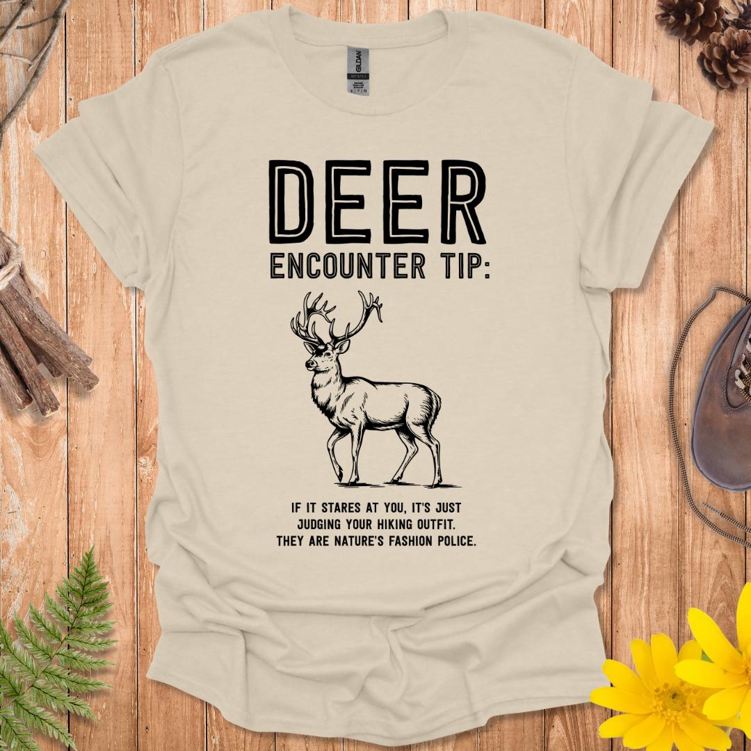 Deer Encounter Tip T-Shirt