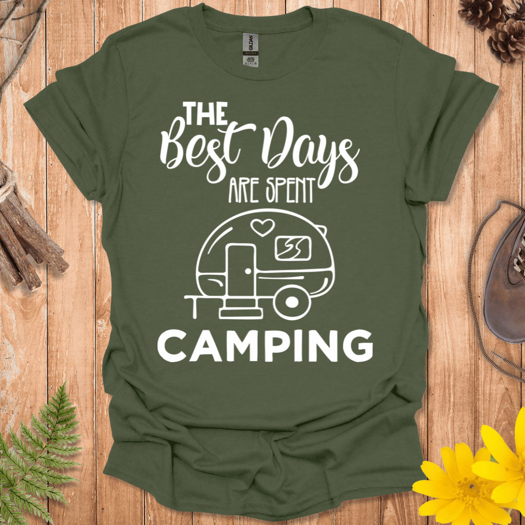 Best Days Are Spent Camping T-Shirt