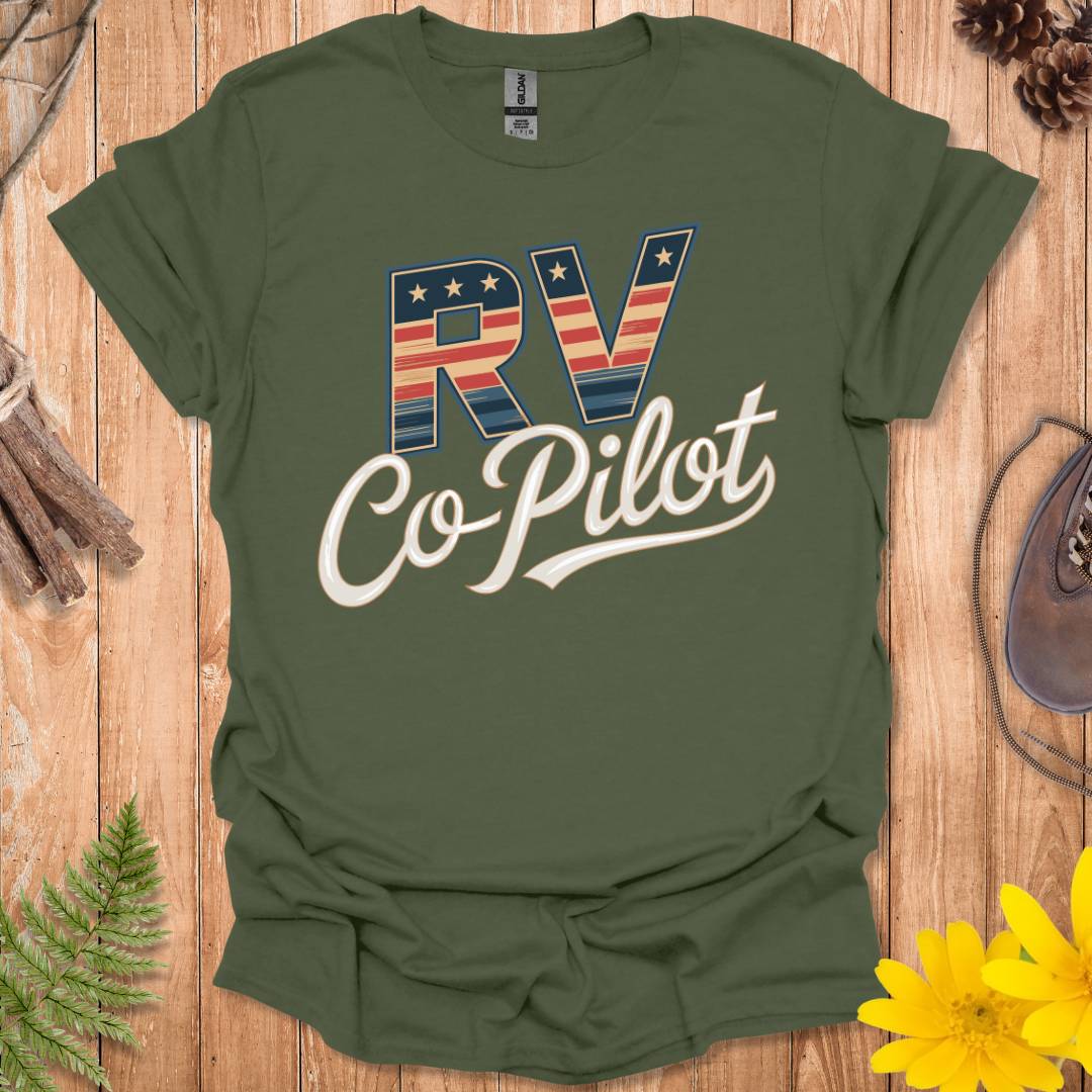 Vintage RV Co-Pilot T-Shirt