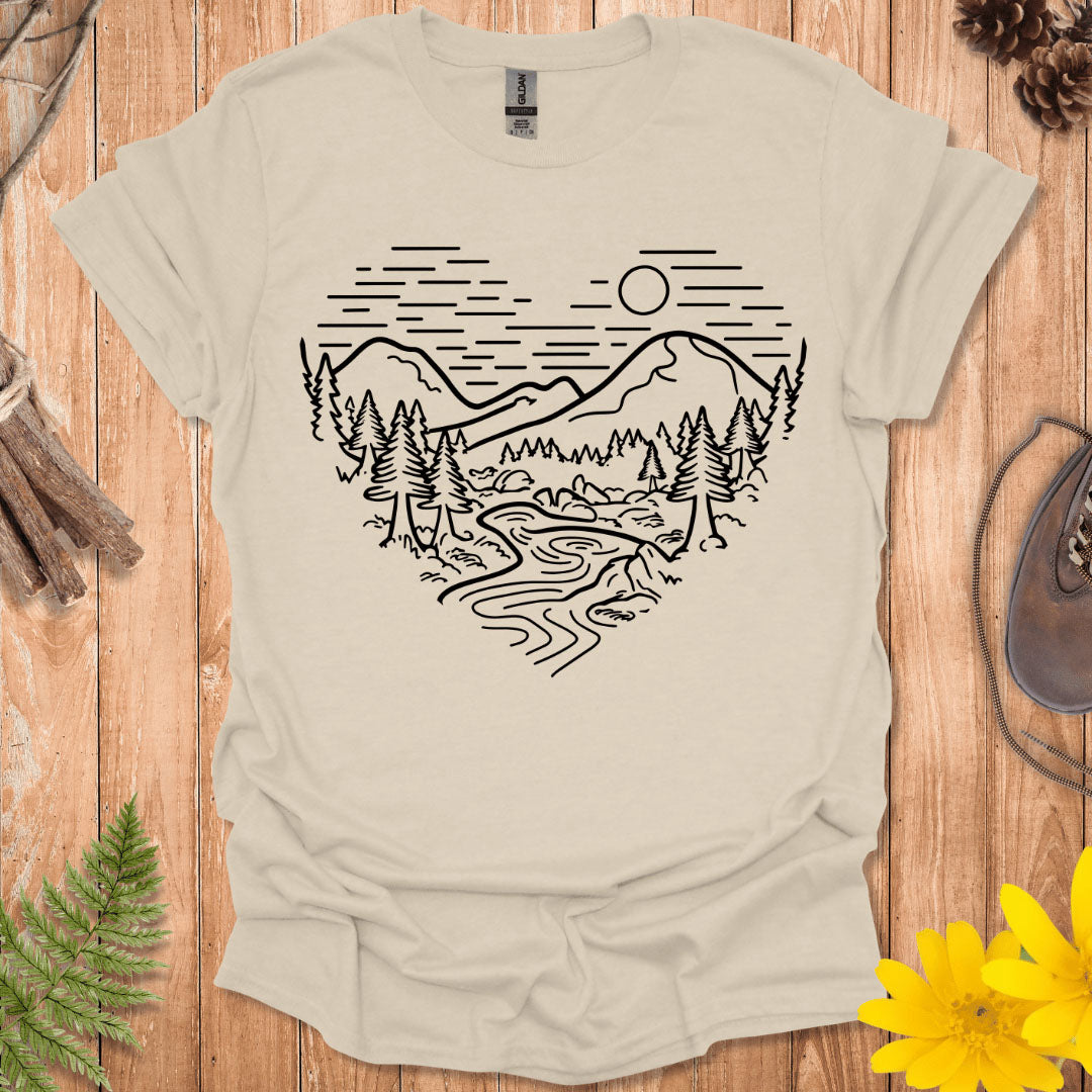 Heart River T-Shirt