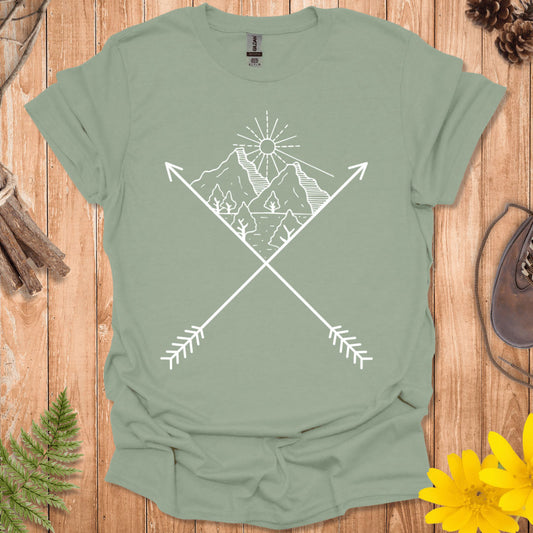 Arrows And Mountains T-Shirt