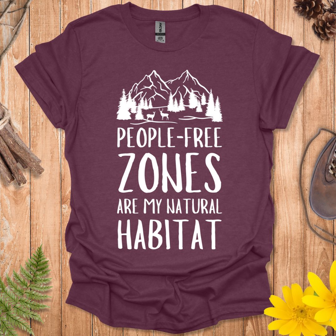 People-Free Zones T-Shirt