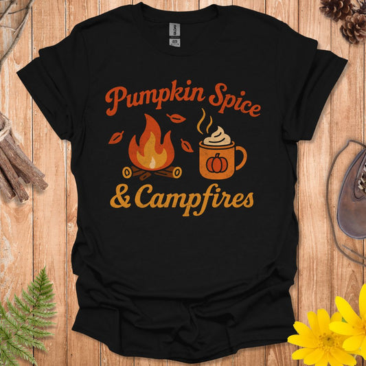 Pumpkin Spice And Campfires T-Shirt