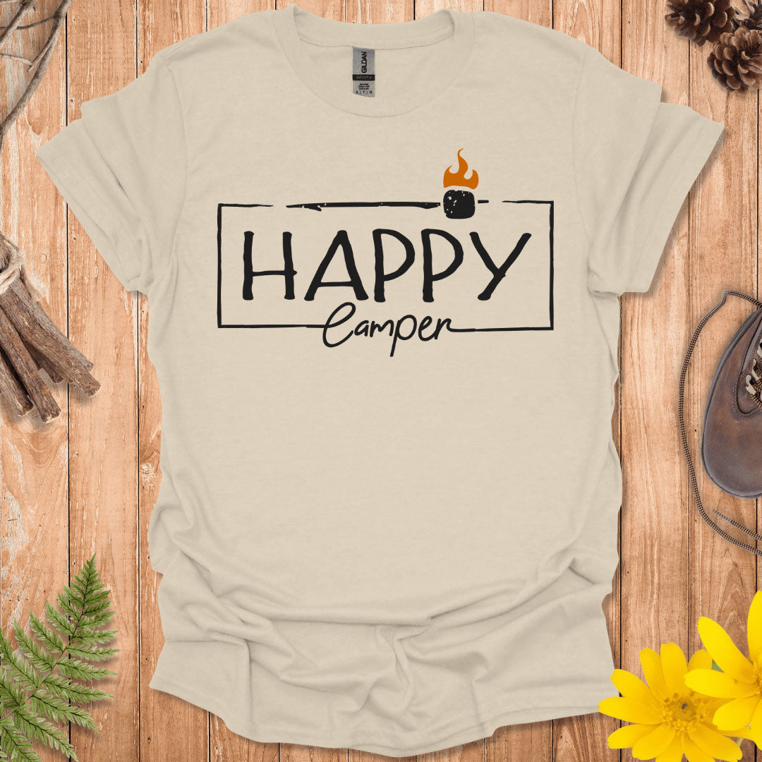 Happy Camper Minimal T-Shirt