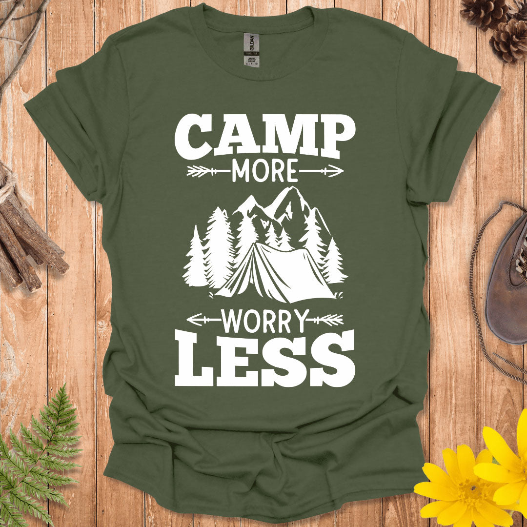 Camp More Worry Less T-Shirt