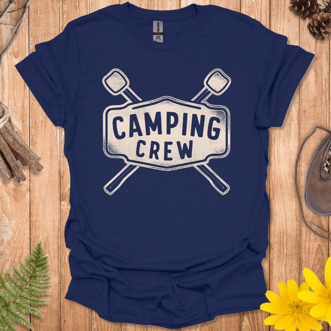 Camping Crew Retro T-Shirt