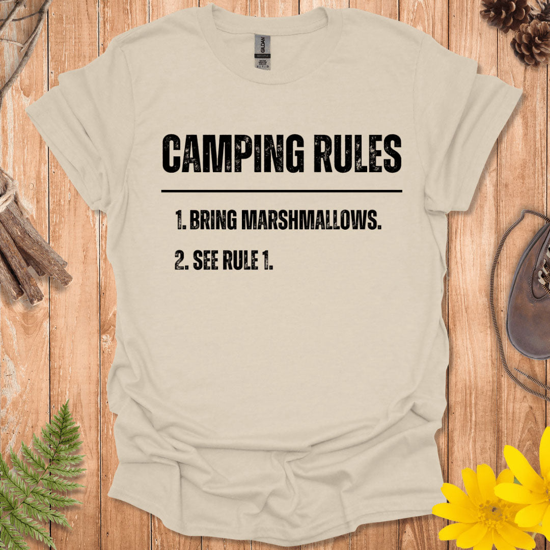 Camping Rules T-Shirt