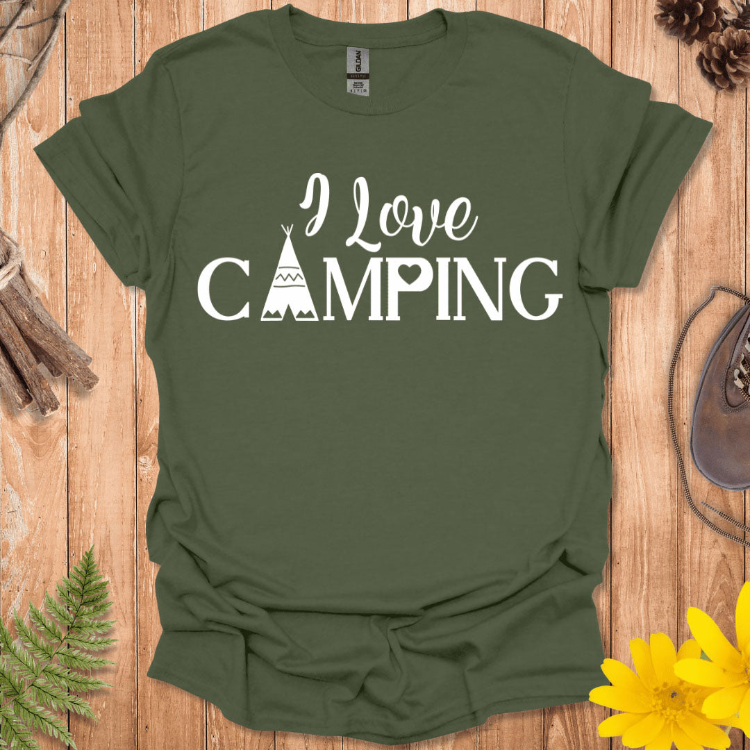 I Love Camping T-Shirt