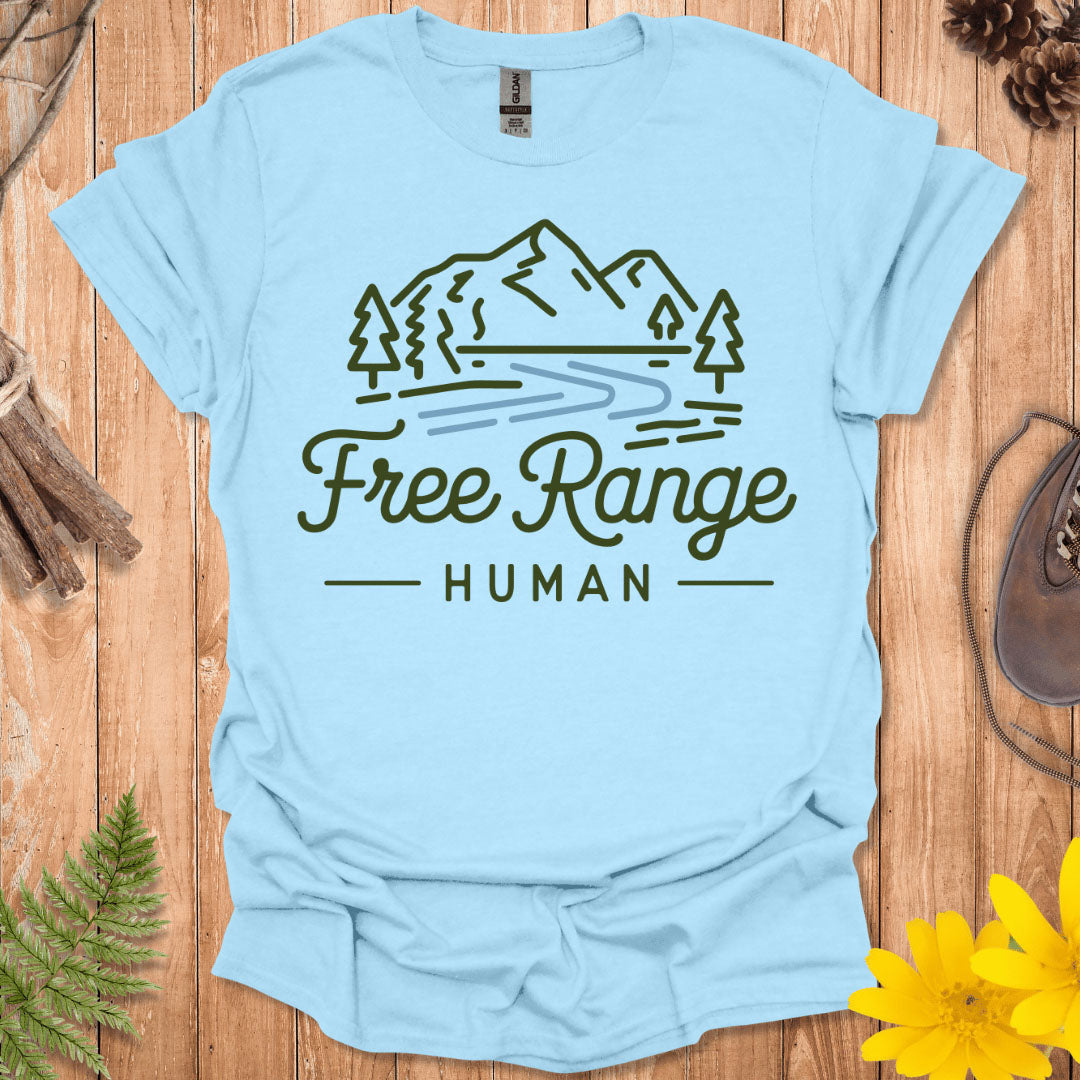 Free Range Human T-Shirt
