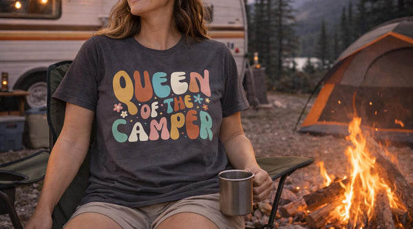 Vintage Campfire Shirts for Women Who Love Cozy Outdoor Nights