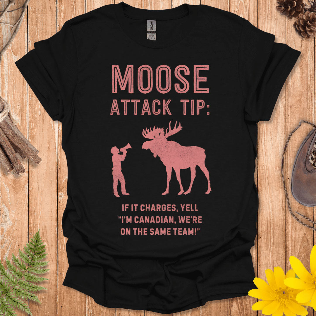 Moose Attack Tip T-Shirt