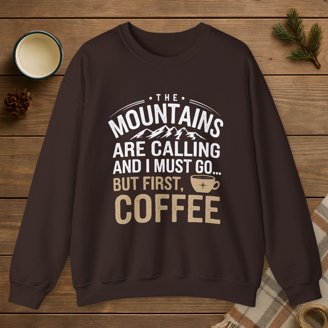 But First Coffee Sweatshirt