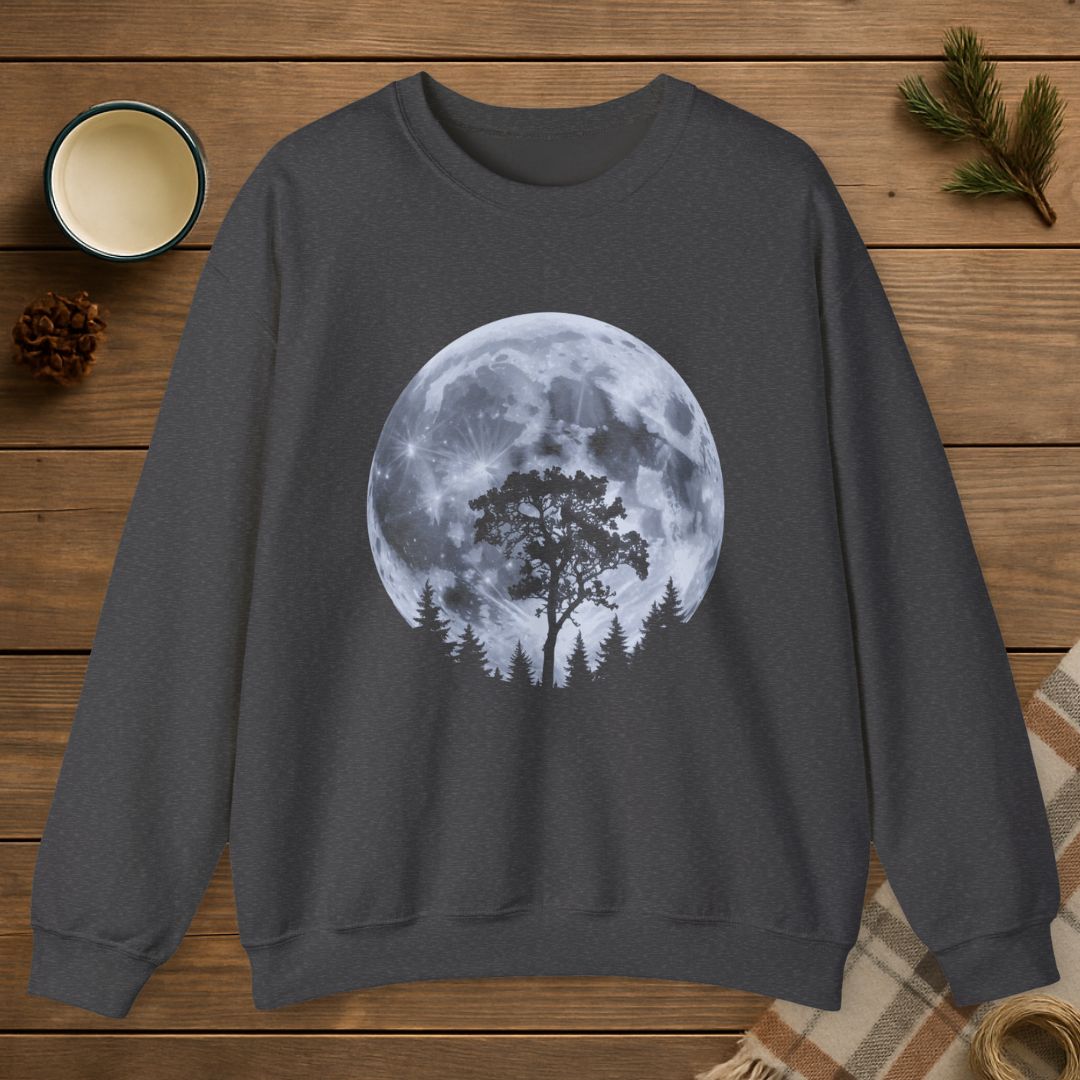 Moon And Trees Sweatshirt
