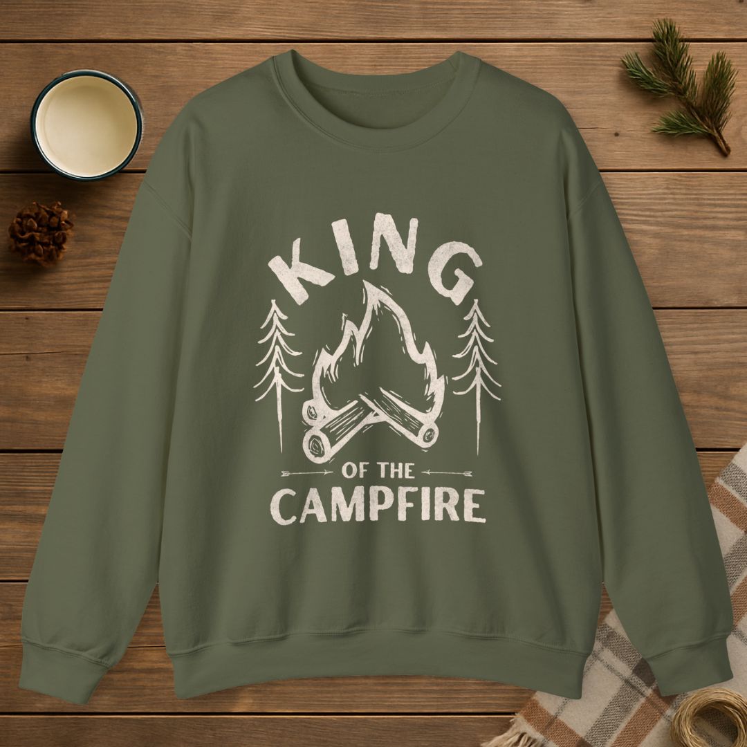 King of the Campfire Sweatshirt