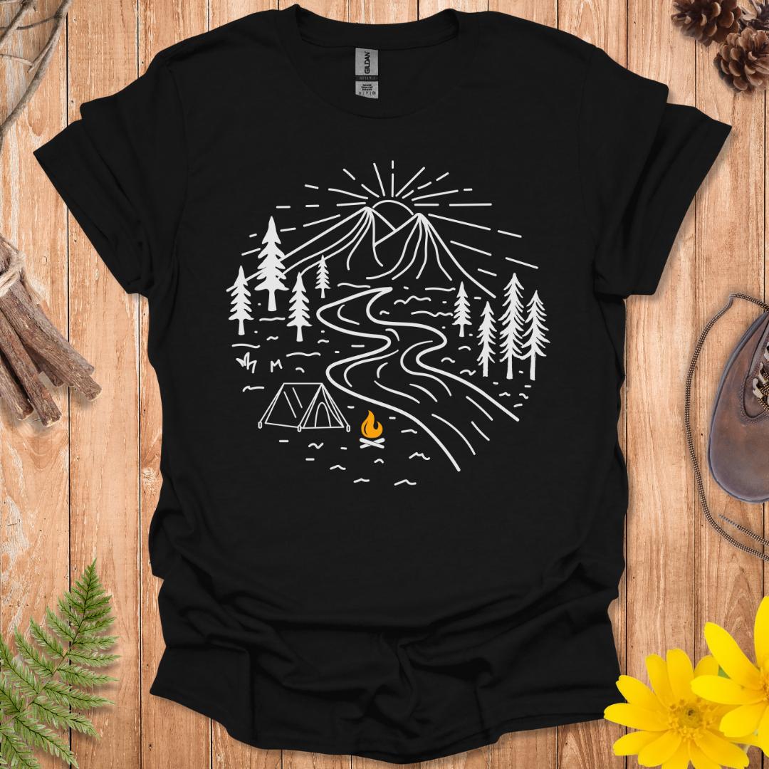Camping In Nature T-Shirt