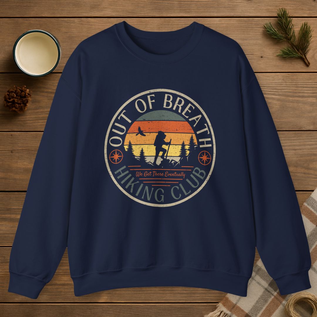 Out of Breath Hiking Club Sweatshirt