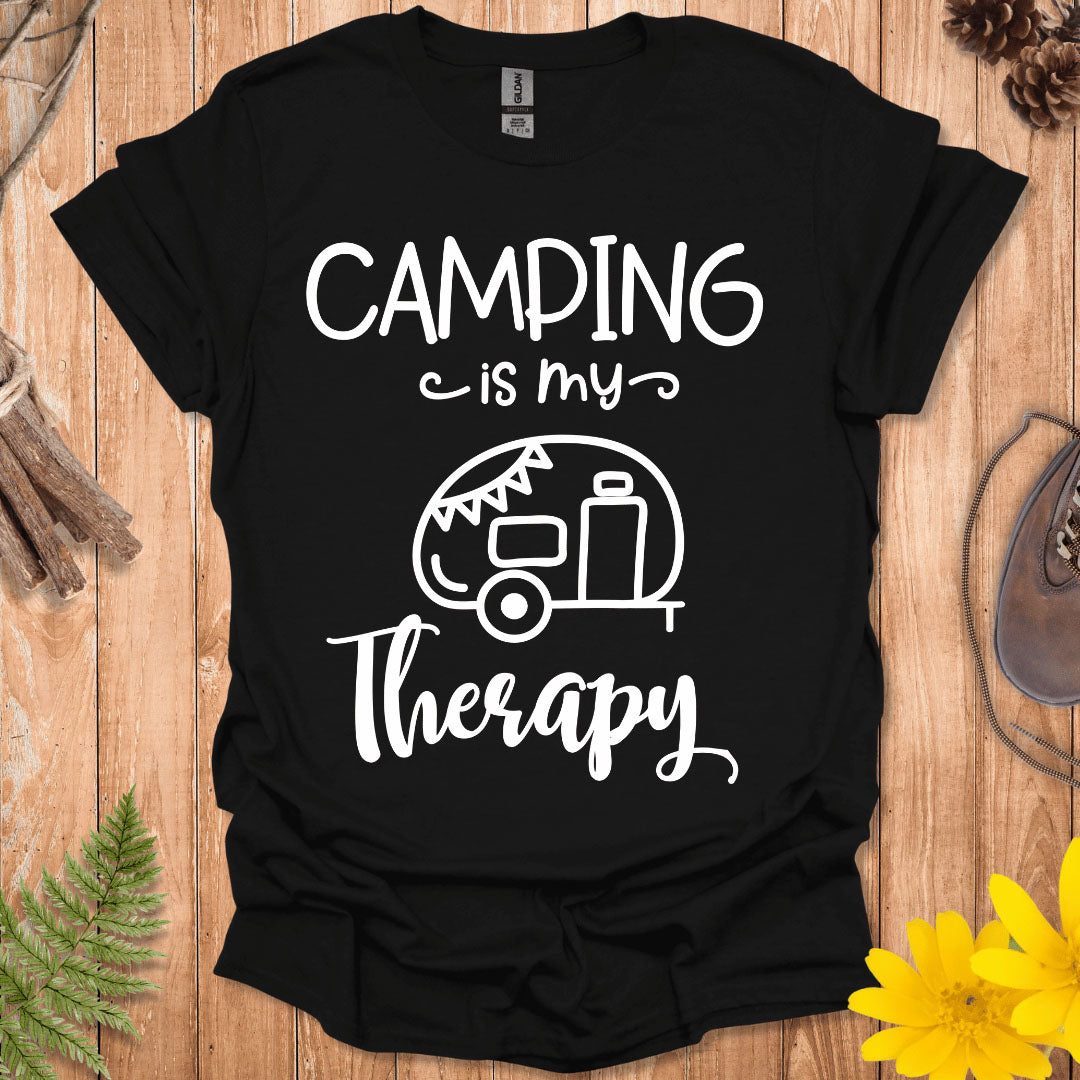 Camping Is My Therapy T-Shirt