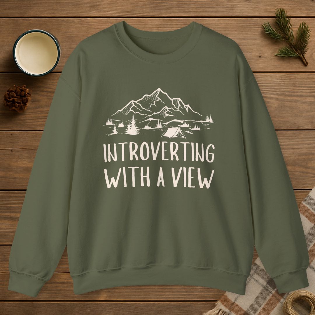 Introverting With A View Sweatshirt