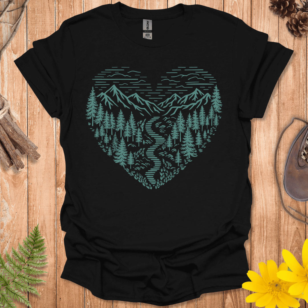 Nature Lover Heart T-Shirt