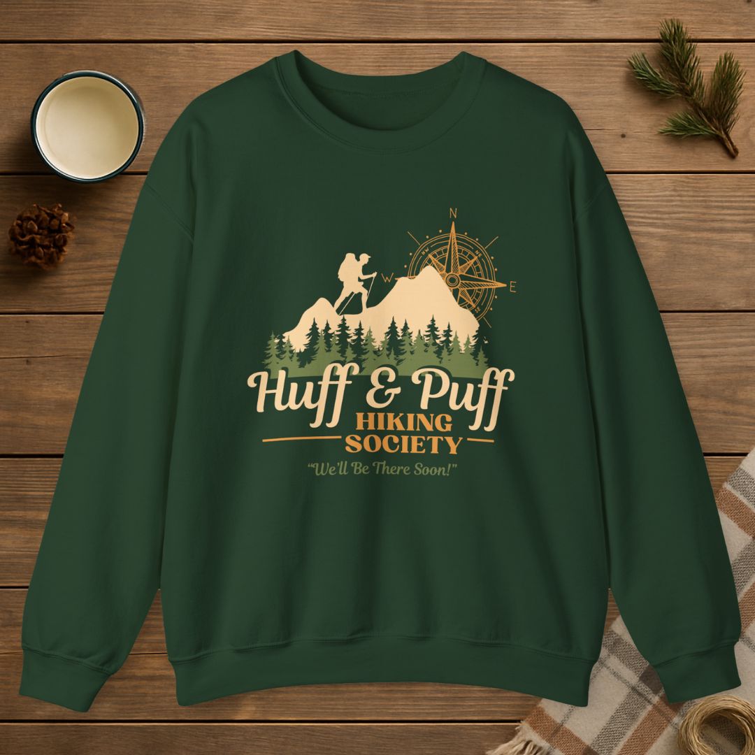 Huff And Puff Hiking Society Sweatshirt