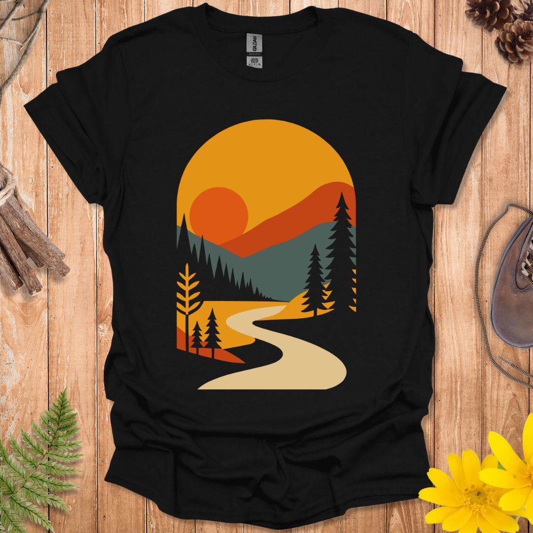 Geometric Nature T-Shirt