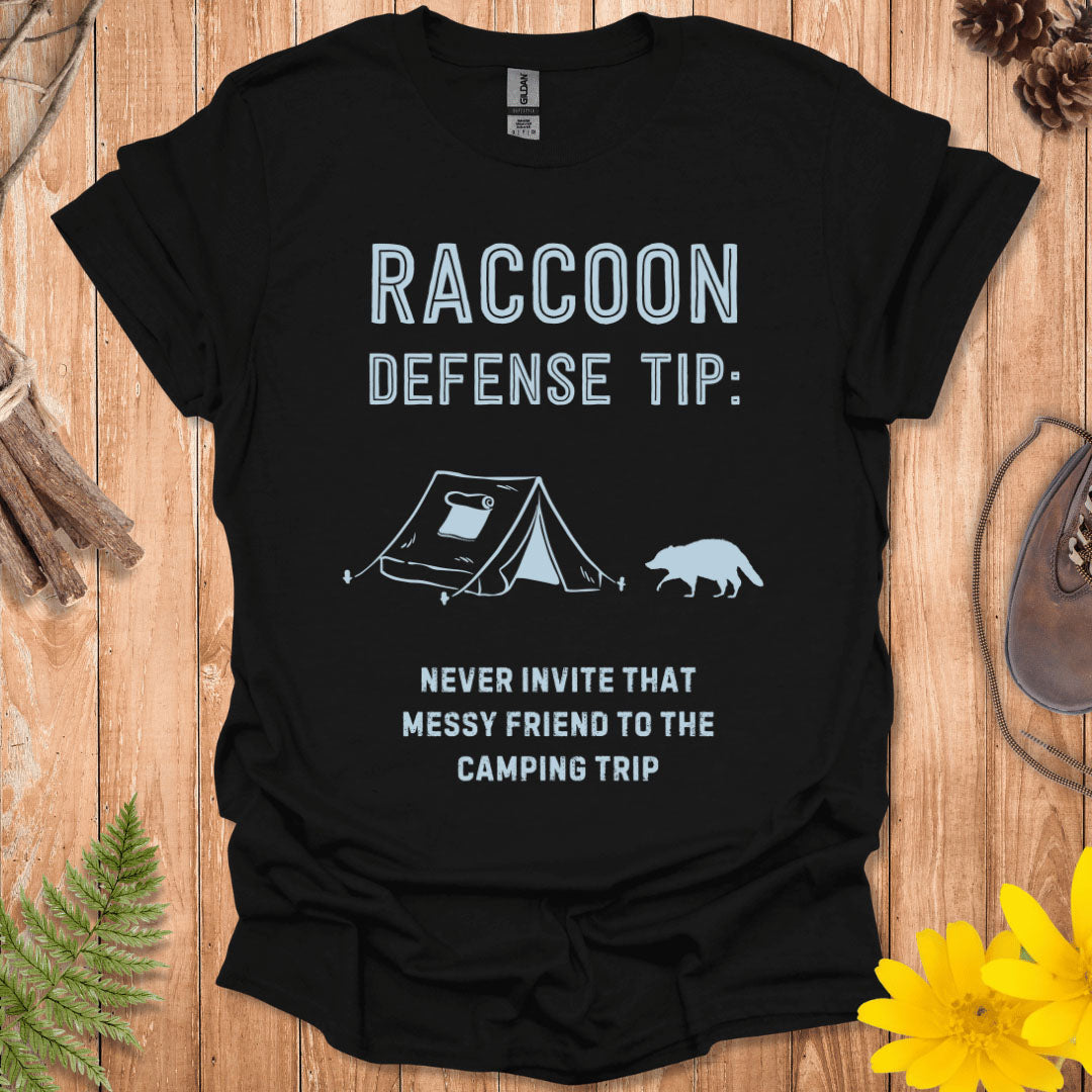 Raccoon Defense Tip T-Shirt
