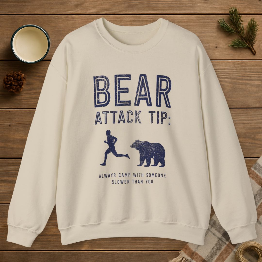 Bear Attack Tip Sweatshirt