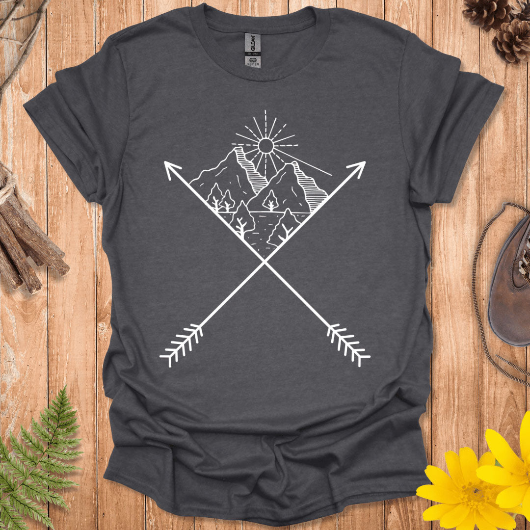 Arrows And Mountains T-Shirt