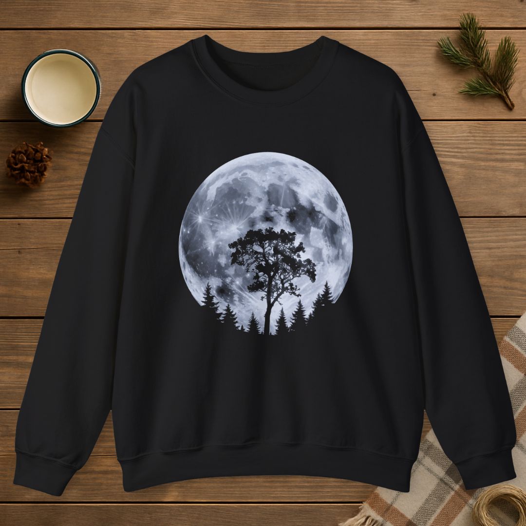 Moon And Trees Sweatshirt