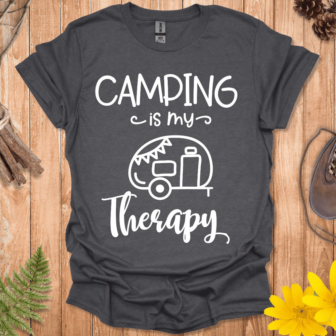 Camping Is My Therapy T-Shirt