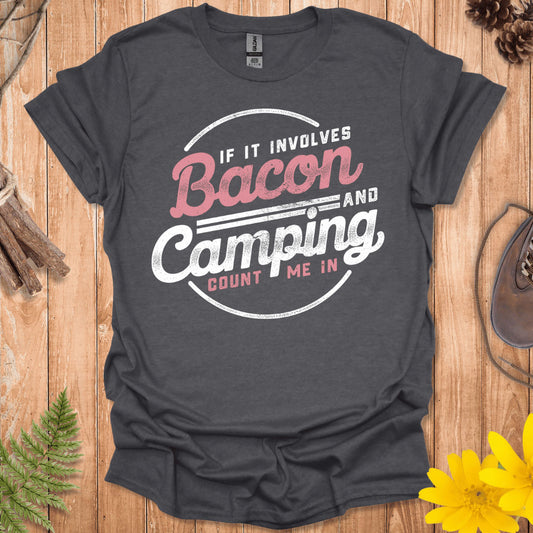 Bacon And Camping T-Shirt