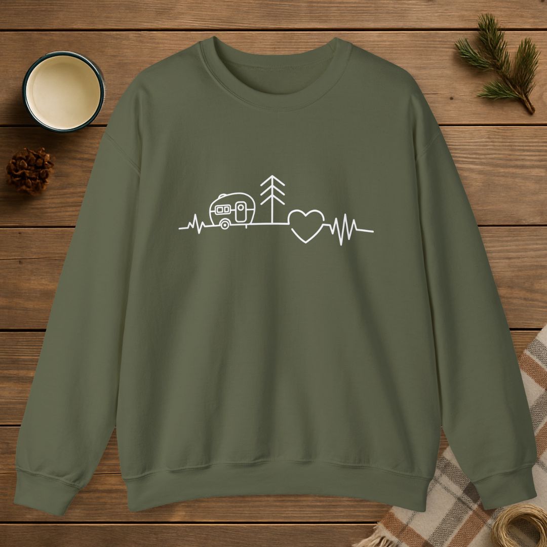 Camper Heartbeat Sweatshirt