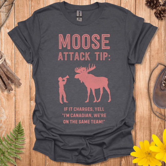 Moose Attack Tip T-Shirt