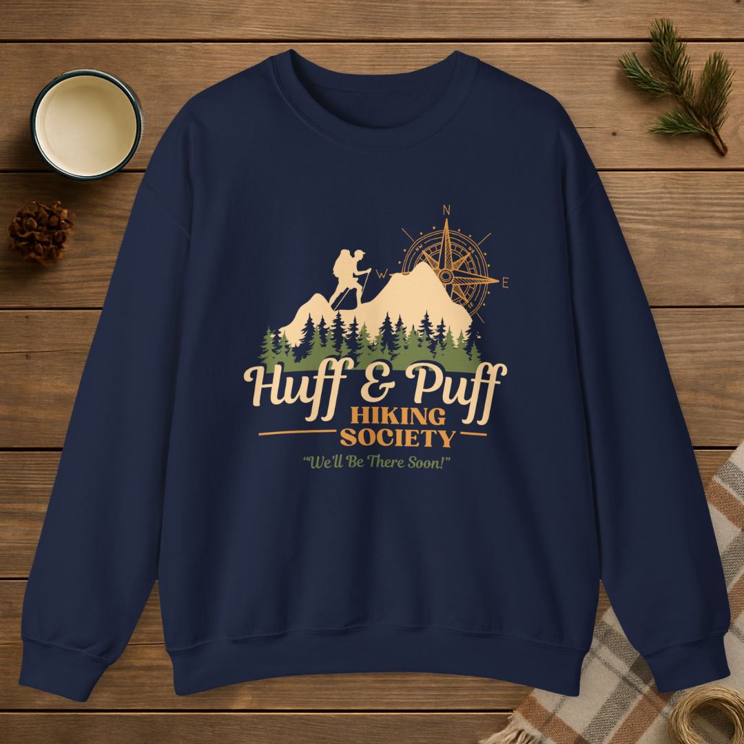 Huff And Puff Hiking Society Sweatshirt