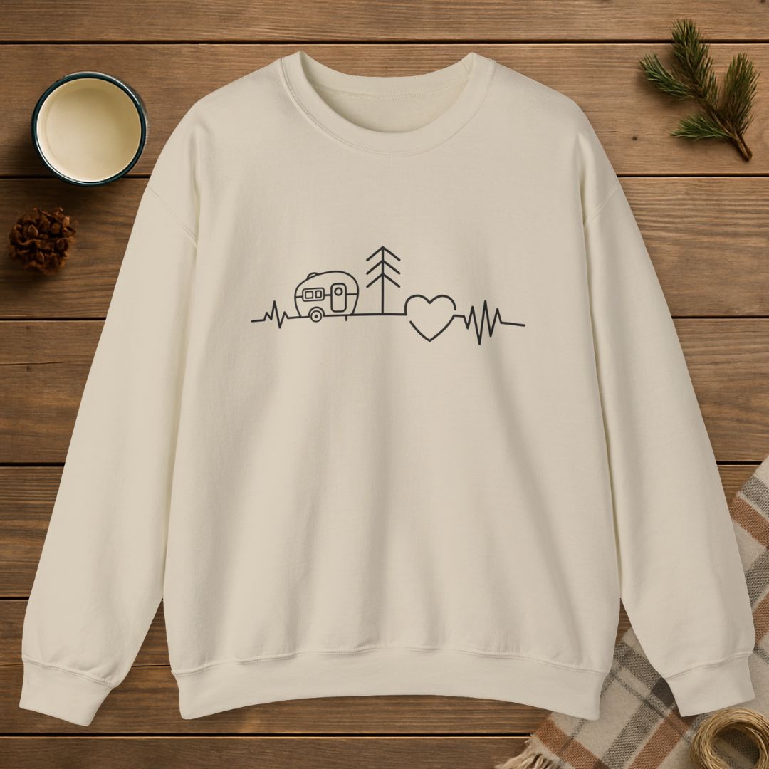 Camper Heartbeat Sweatshirt