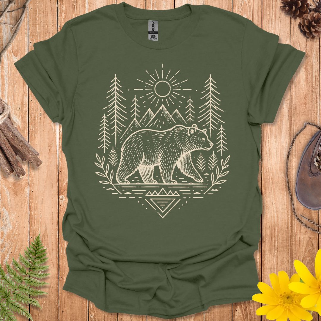 Bear In The Woods T-Shirt