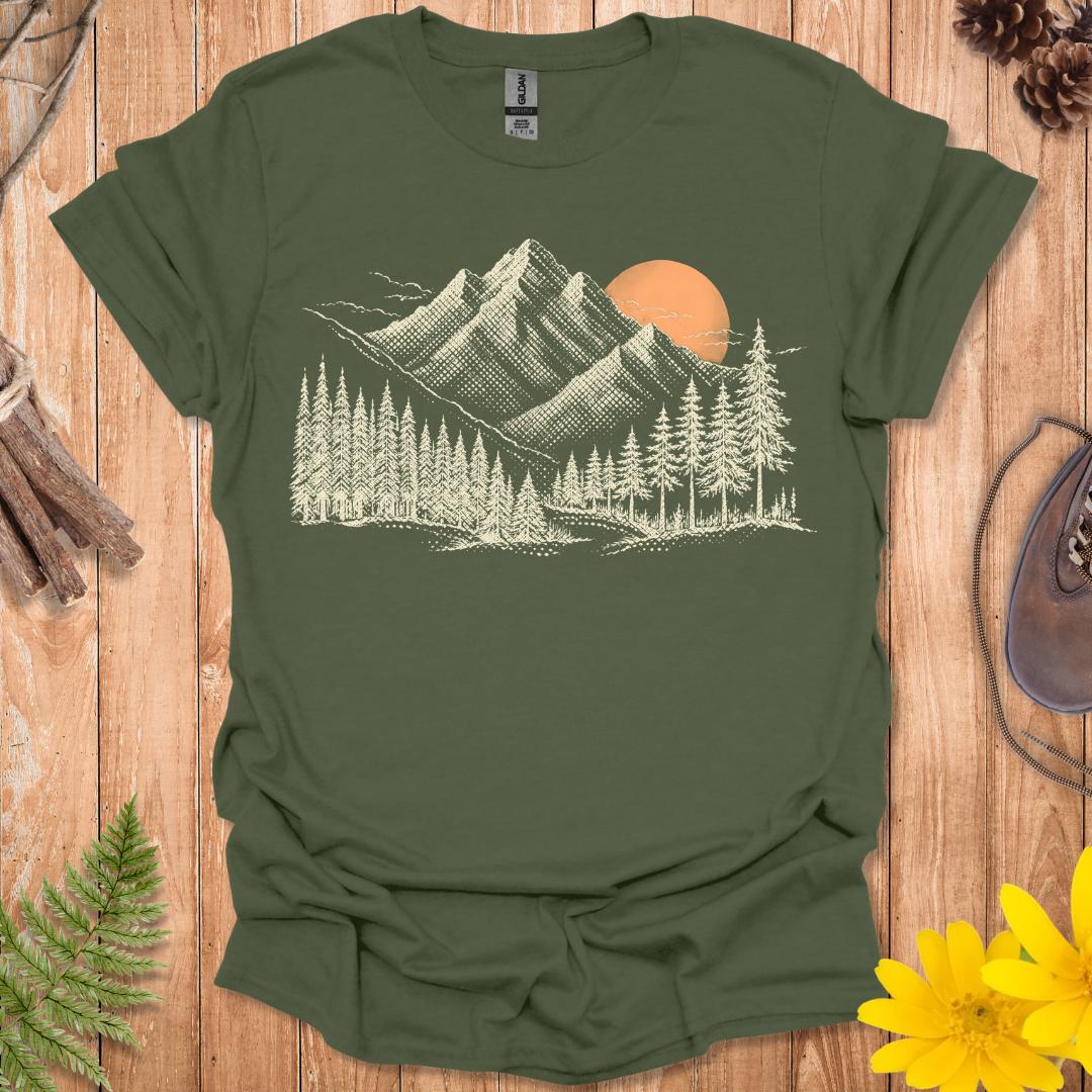 Sunrise Mountains T-Shirt