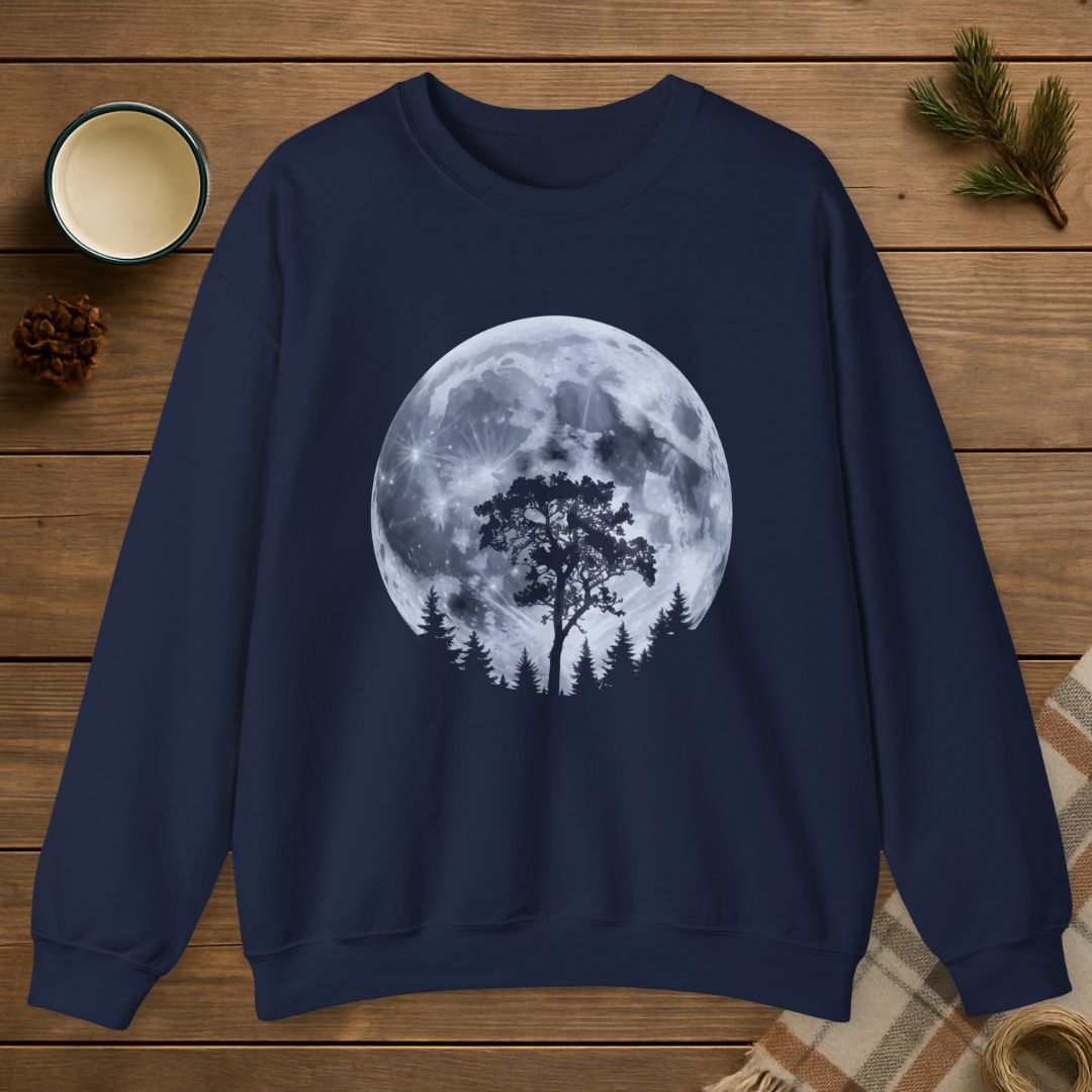 Moon And Trees Sweatshirt