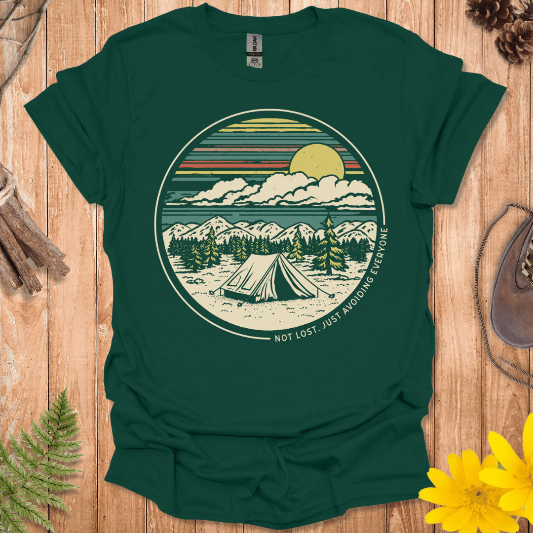 Not Lost Just Avoiding Everyone T-Shirt
