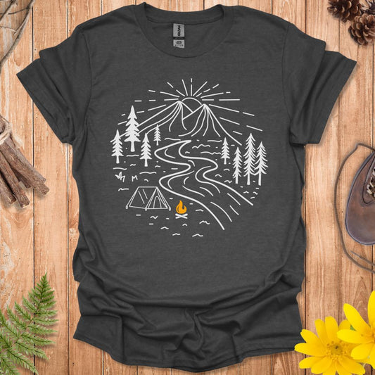 Camping In Nature T-Shirt