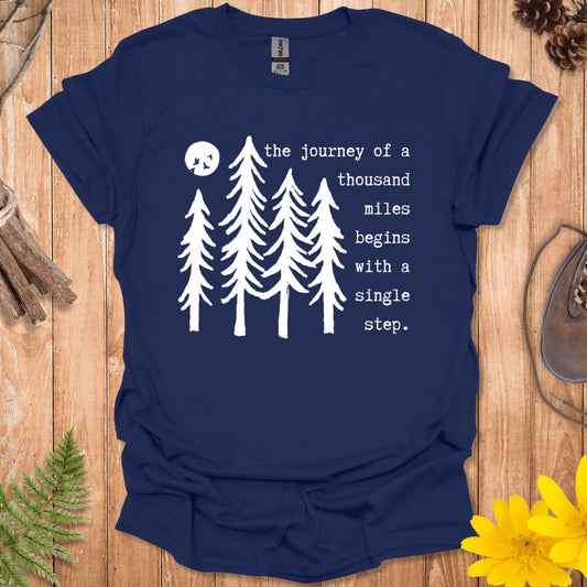 The Journey Quote T-Shirt
