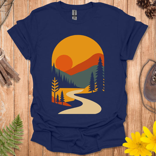 Geometric Nature T-Shirt