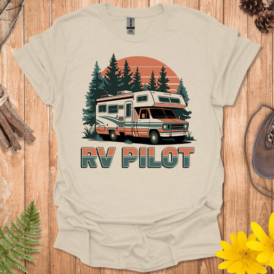 RV Pilot Retro T-Shirt