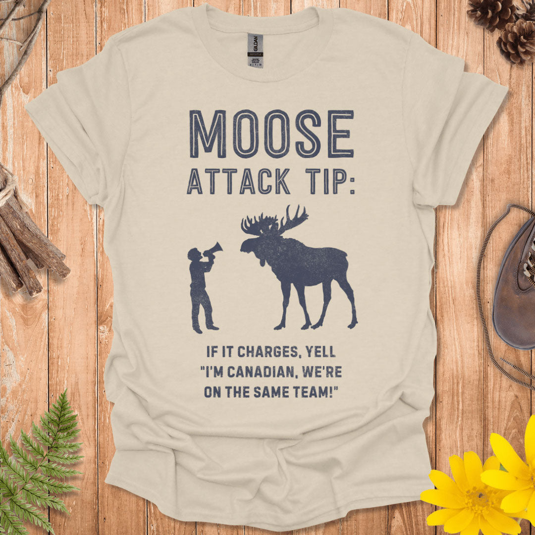 Moose Attack Tip T-Shirt