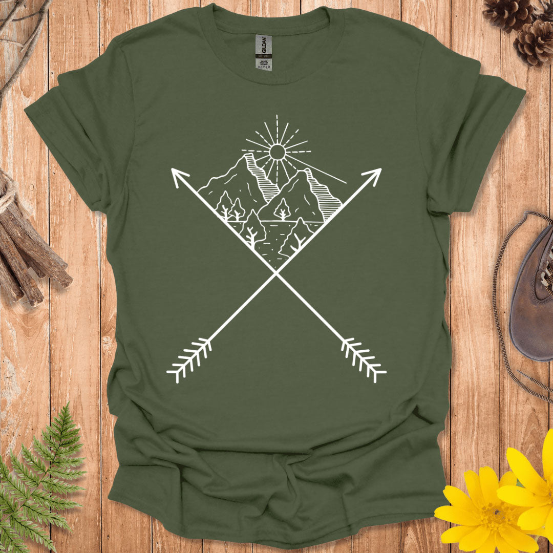 Arrows And Mountains T-Shirt